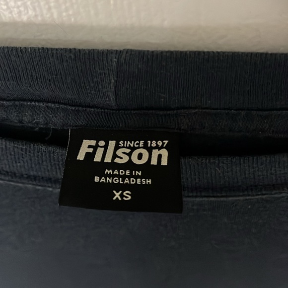 Navy Filson Tee - Picture 3 of 4